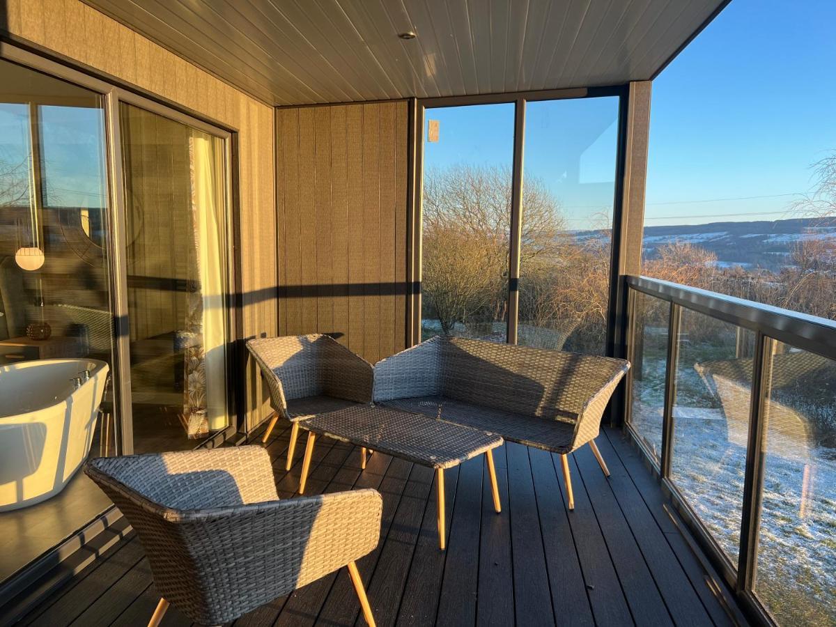 Loudoun Mains Luxury Lodges Newmilns Exterior foto