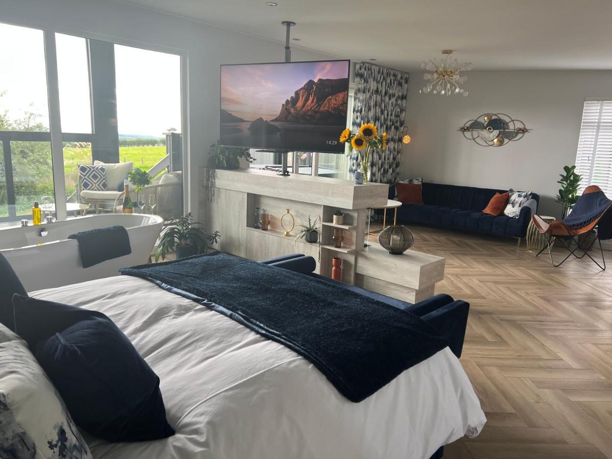 Loudoun Mains Luxury Lodges Newmilns Exterior foto