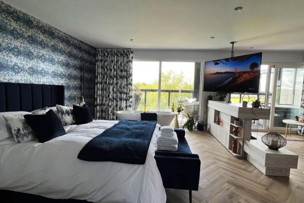 Loudoun Mains Luxury Lodges Newmilns Exterior foto